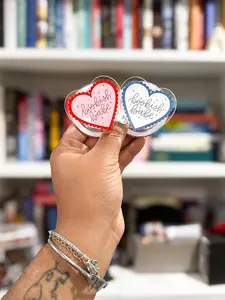 Bookish Babe Heart MagSafe Phone Grip, Perfect Gift for Book Lovers, Accessory, Holder, Charm, Kindle Stand