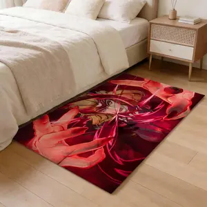 S-Spider-Man superhero Floor Mat Thickened Soft Flannel Rug – Non-Slip, Absorbent & Wear-Resistant Indoor Mat for Entryway, Living Room & Daily Home Use