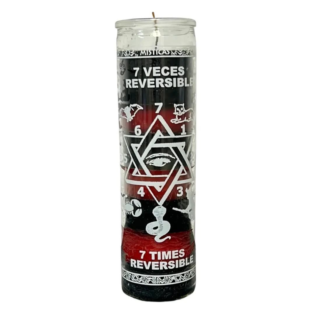 Veladora 7 Veces Reversible / 7 Times Reversable