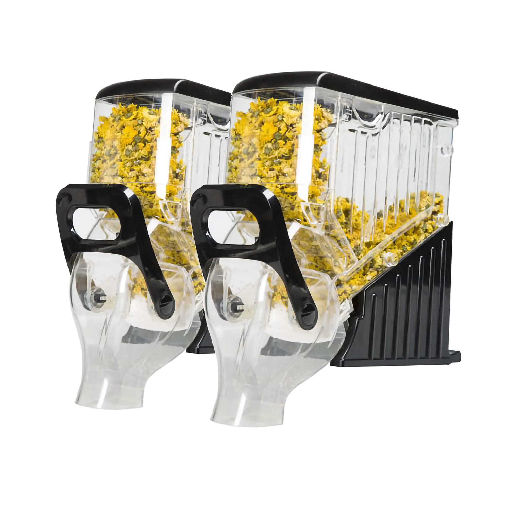 FixtureDisplays® 2PK 2.1 Gallon Gravity Bin Food Dispenser Cereal Dispenser Candy Dispenser 16928-NF