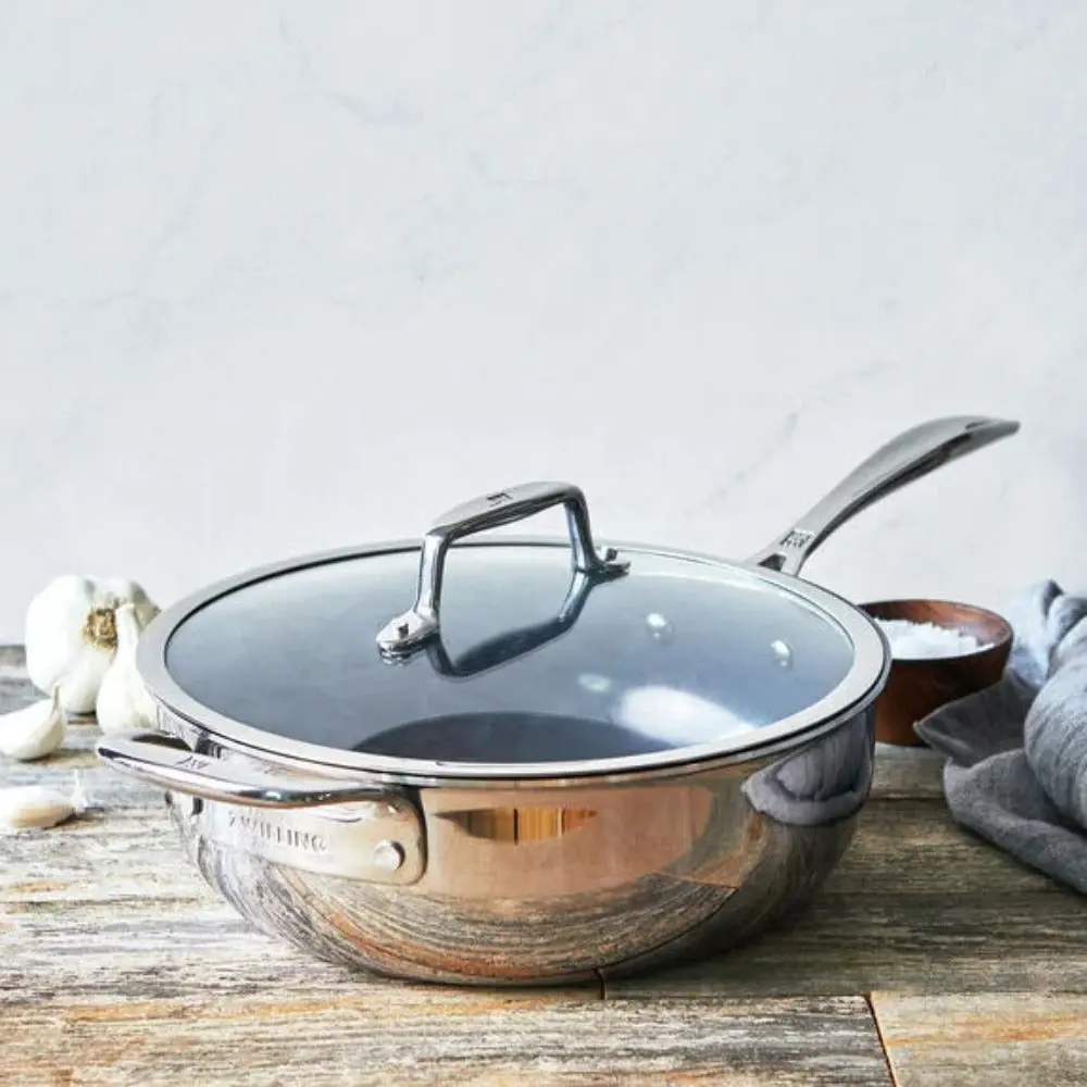 Zwilling Clad CFX 4.5-qt Stainless Steel Ceramic Nonstick Perfect Pan