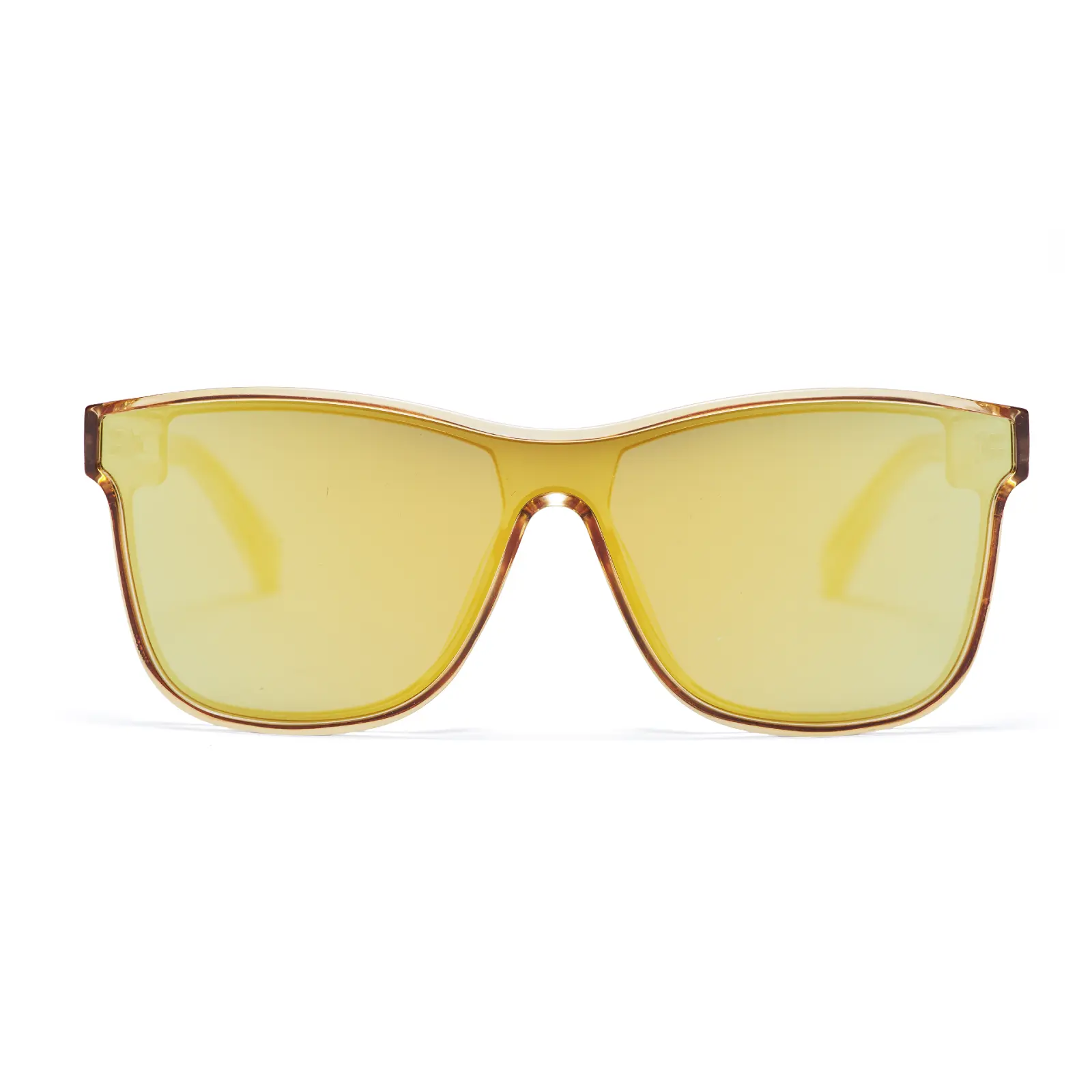 innsol Oversized Shield Sunglasses, Unisex Trendy One Piece Rectangular Shades UV400