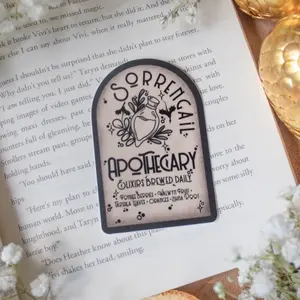 Sorrengail Apothecary Fourth Wing Sticker | Officially Licensed Bookish Merch