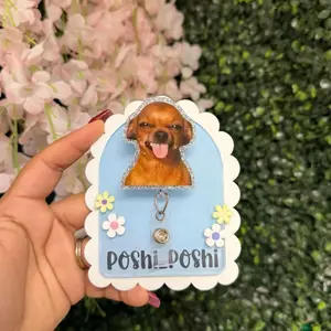 Funny Dog Meme Badge Reel, Nurse ID Holder / Retractable Student Nurse Gifts