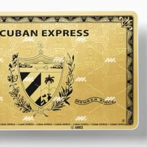 Cuban  express Themed Stickers. The Ultimate Rectangle Sticker for Anywhere & Anything | Waterproof Vinyl | Clean Minimal Tech Aesthetic | Perfect for Laptops, Phones & Everyday Use