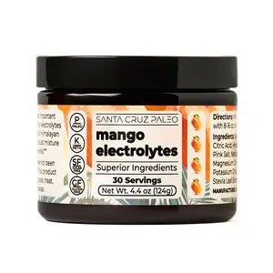 HOT 2026 !!! Santa Cruz Paleo Electrolyte Tub | All-Natural | Sodium Potassium Magnesium | Flavors | Hydration