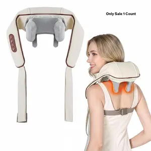 Cordless Neck and Shoulder Massager, Electric Neck Massager, Portable USB Charging Massager for Office, Home and Travel,  Christmas Gift for Family & Friends