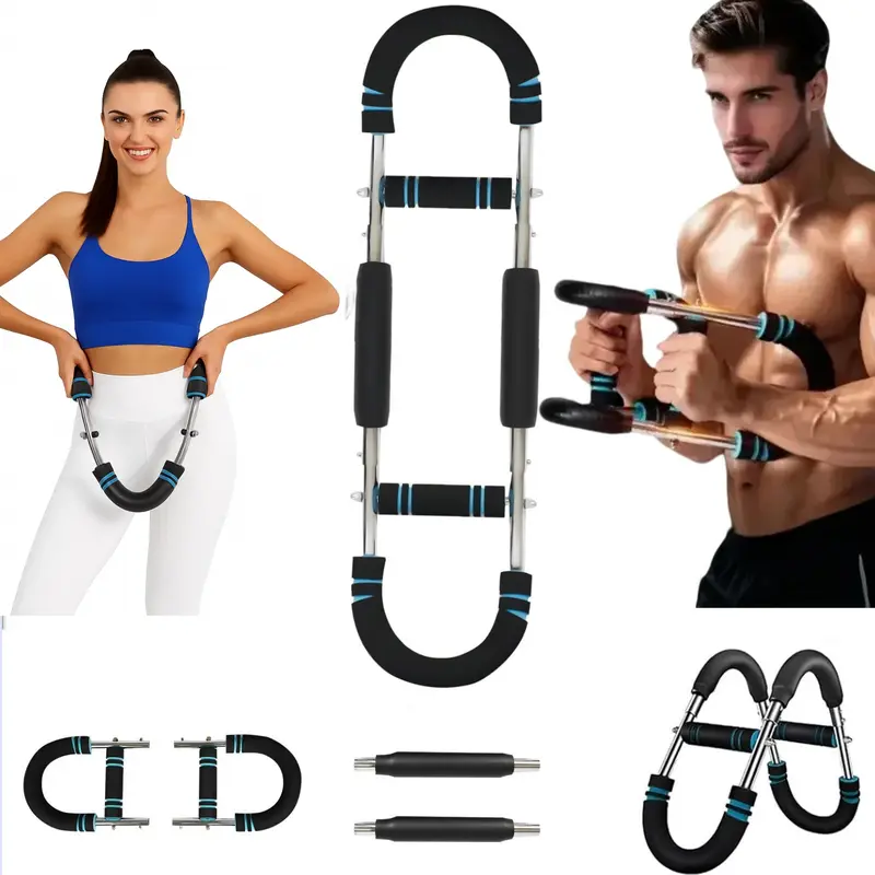 Cassaio Twister Arm Trainer for Men & Women ,Adjustable Resistance Chest Workout Equipment Home Gym with Detachable Design ,40lb-100lb Arm Chest Trainer Upper Body Exercise Equipment CA001