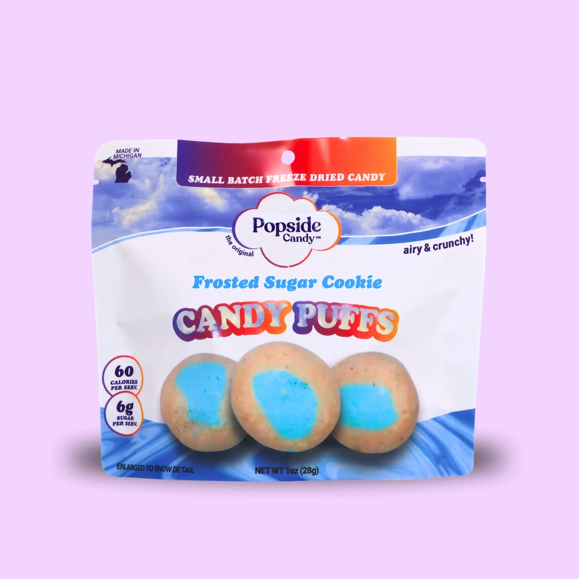 Freeze Dried Frosted Sugar Cookie Taffy - Premium Freeze Dried Candy Sweet Snack