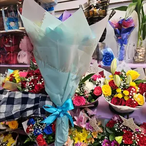 Eternal Flowers / Turquoise decorative flower