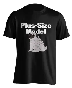 "Plus-Size Model: Doggo" T-Shirt