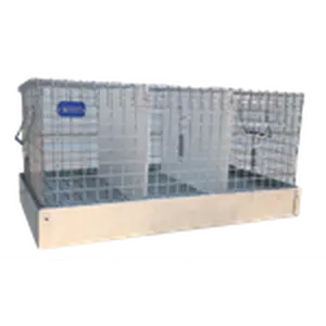 Rabbit Carrier/Transport Cage - 3 Hole - 14x24x12
