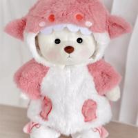 Pink Shark With White Bear