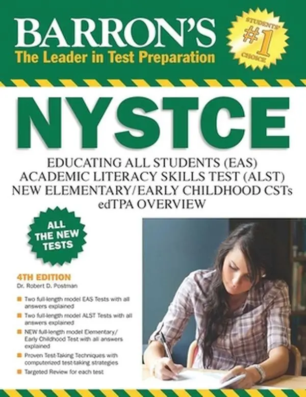 USED Book - NYSTCE: Eas / Alst / Csts / Edtpa by Postman, Robert D. (Paperback) - english