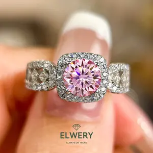 【R-116 | Finger Belt】Synthetic Moissanite Rings Jewelry