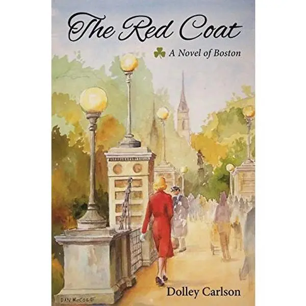 USED Book - The Red Coat - A Novel of Boston by Dolley Carlson (Paperback) - english