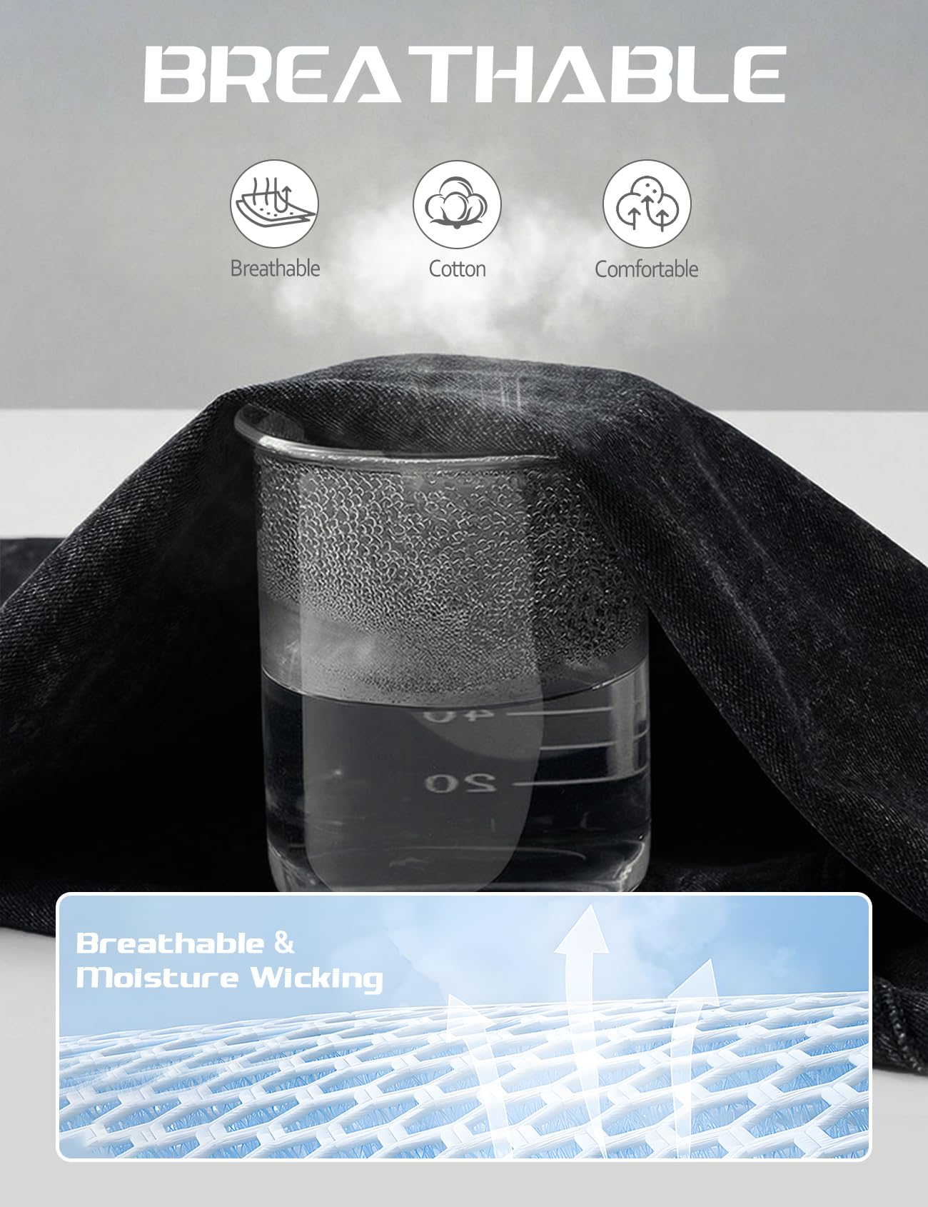 Gihuo Mens Unisex Sweat Shorts Cotton Athletic Shorts Vintage Acid Wash Elastic Waist Drawstring Workout Shorts with Pockets Womenswear Basic Bottom Casual Minimalist