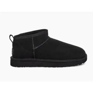 UGG Classic Ultra Mini Boot Black (Women's) Winter Warm Shoes Casual Soft Footwear Girl Stylish