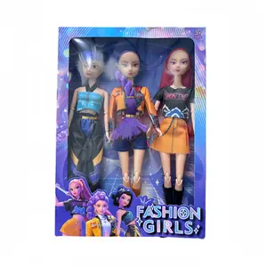 Toy action figure set, 11.5-inch movable action figure, 3-person collectible model toy, suitable for fans and children as a game gift.