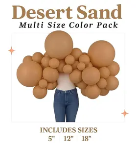 Desert Sand Balloon Pack with Optional Add-Ons