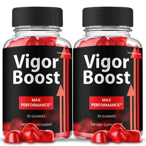 Vigor Boost Gummies, Max Strength Formula, VigorBoost Supplement (2 pack)