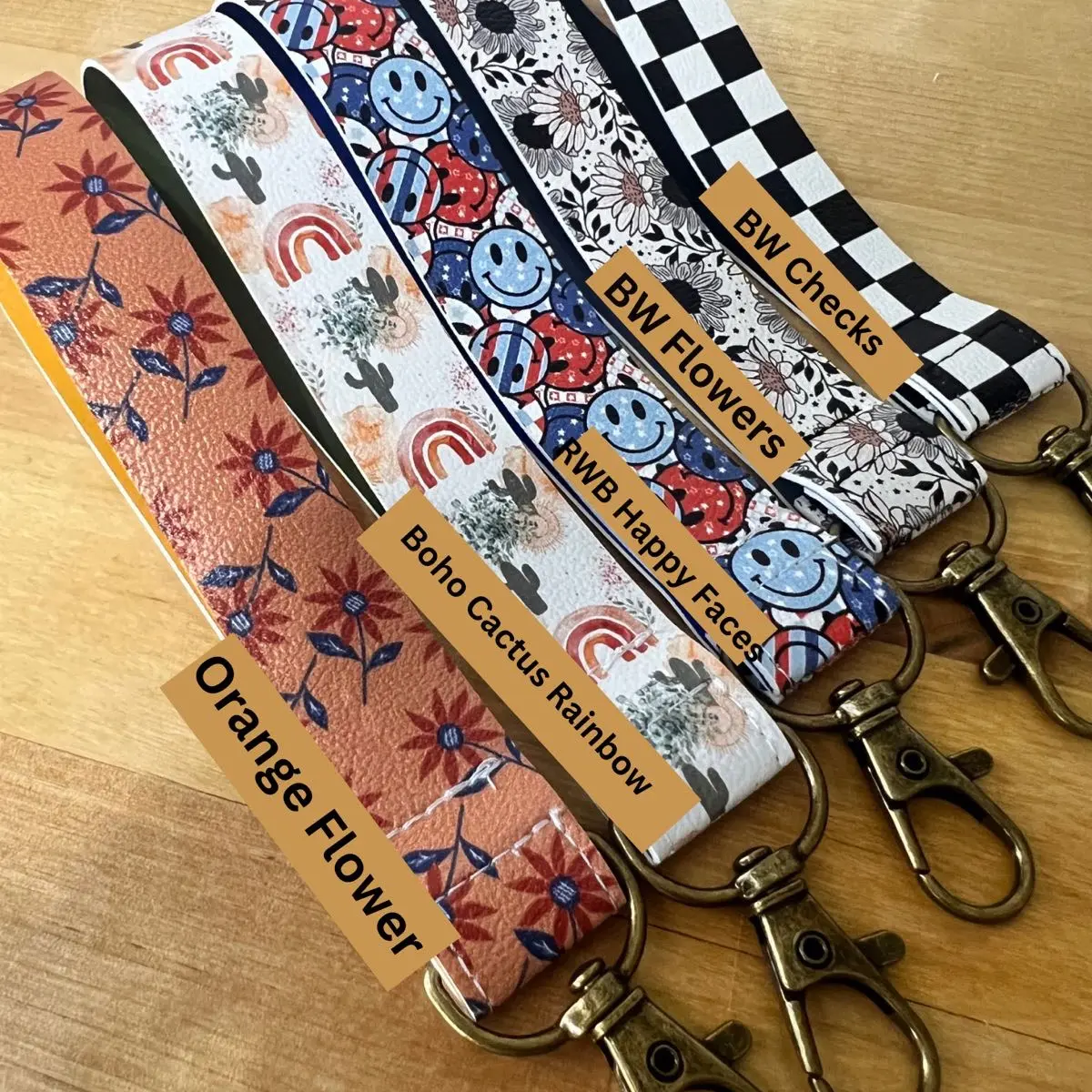 Key fob, faux leather key fob, key chain, vegan leather key fob