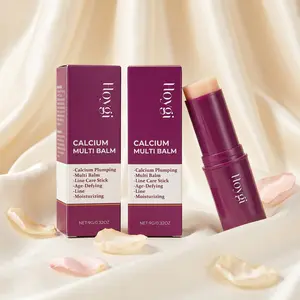 2PCS multi-function calcium intense volume multi balm, Sagging,Fix Glowly Skin care ,Anti-aging,Wrinkles Face,Eye Cream Smoothing Skin Care，Moisturizing Pore Multi-Correction Firming Moisturizing Cream Light weight Oil Crepe Core Stick