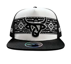 Lost Calf Shima Snapback Hat | Premium Flat Bill Adjustable Cap with Bull Logo | Unisex Streetwear Baseball Hat for Men & Women | Gift for Him | Ship Fast #LostCalfHat