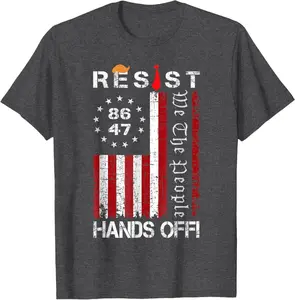 Resist Hands Off Social Security Medicare Medicaid Protest Unisex T-Shirt