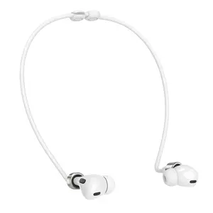 Lulaven On-Ear Headphone Hooks for Pro/3/2/1 Design Earbuds, Secure Fit, Non-Blocking, Sweatproof, Comfortable White 2-Pack Accessories