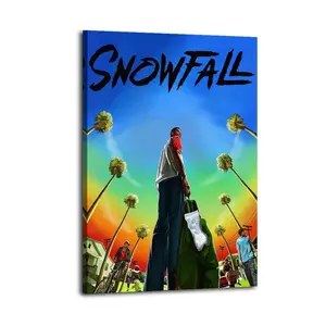 Snowfall TV Series Canvas Painting Oil Painting Wall Art Canvas Poster Decorative Painting Corridor Decoration Home