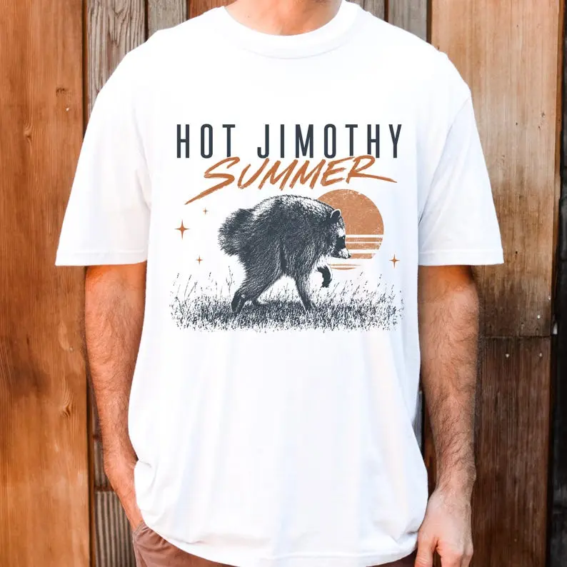 Hot Jimothy Summer Raccoon Shirt, Seattle Meme Graphic Tee, Jimothy Raccoon Sweatshirt