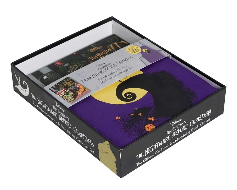The Nightmare Before Christmas Official Cookbook & Entertaining Guide Gift Set for Home Cooking