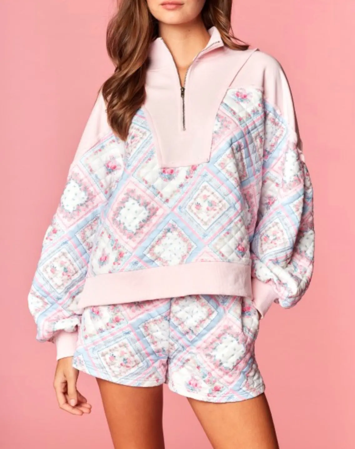 Pastel Dreams Quilted Set