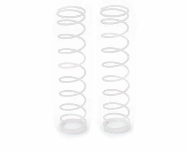 Traxxas Rear Shock Spring Set (White) (2)