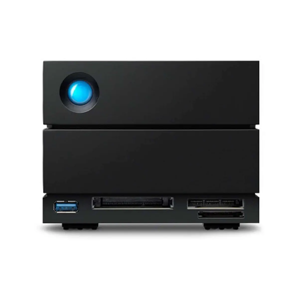 LaCie 2big Dock Thunderbolt 3 v2 20TB HDD RAID Array with Rescue Data Recovery Services