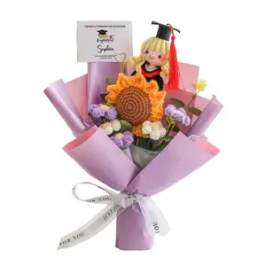 Handmade Crochet Graduation Bouquet 2026 | Custom Grad Doll Keepsake Gift | Graduation Gift for Her | Best Friend | Unique Aesthetic Gift | High Quality Bouquet