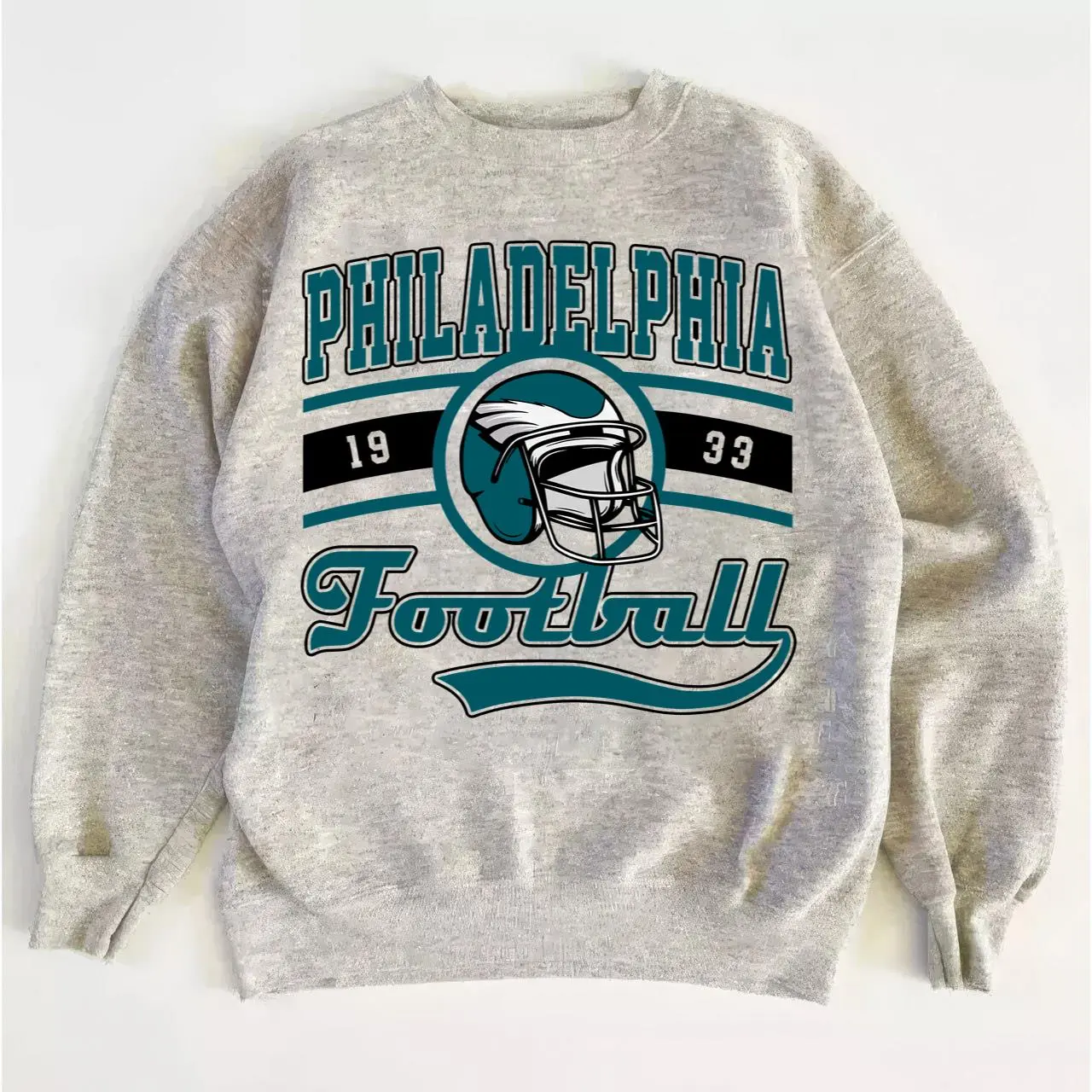 Eagles Vintage Football Sweatshirt, Retro Philadelphia Game Day Crewneck
