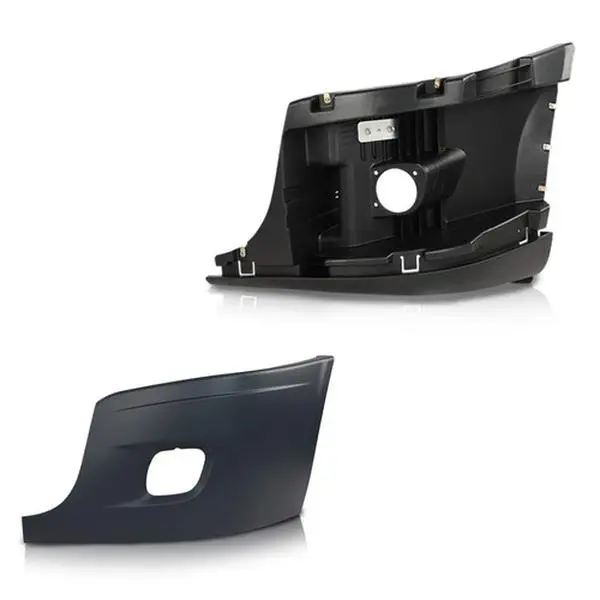 Bumper Reinforcement & End Cover Left Fit For 08-17 Freightliner Cascadia New