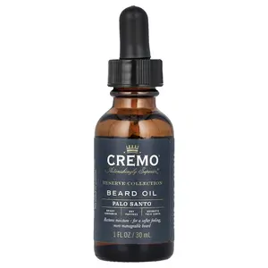 Cremo Reserve Collection, Revitalizing Beard Oil, Palo Santo, 1 fl oz (30 ml) Cremo Reserve Collection, Revitalizing Beard Oil, Palo Santo, 1 fl oz (30 ml)