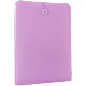 Vertical Expanding Accordion Folder with 7 Pockets Paperwork Organizer Document Wallet Briefcase Business File Organizer Bag A4 Letter Size Elastic Rope Closure Purple