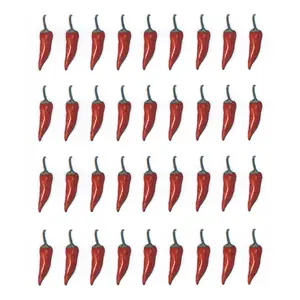 Chili Peppers Overglaze Ceramic Decals