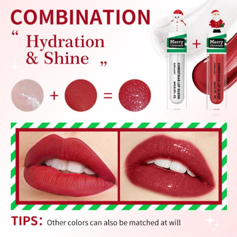 Velvet Matte Lip Color Set, 6counts/set Matte Lipstick and Lip Glaze Set, Moisturizing Lipstick, Lip Makeup for All Occasions