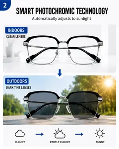 A Pair of Sunglasses for All Light Conditions – Smart Photochromic (UV Protection)