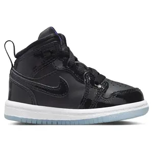Jordan 1 Mid SE Black White Dark Concord (TD) (kids) by StockX