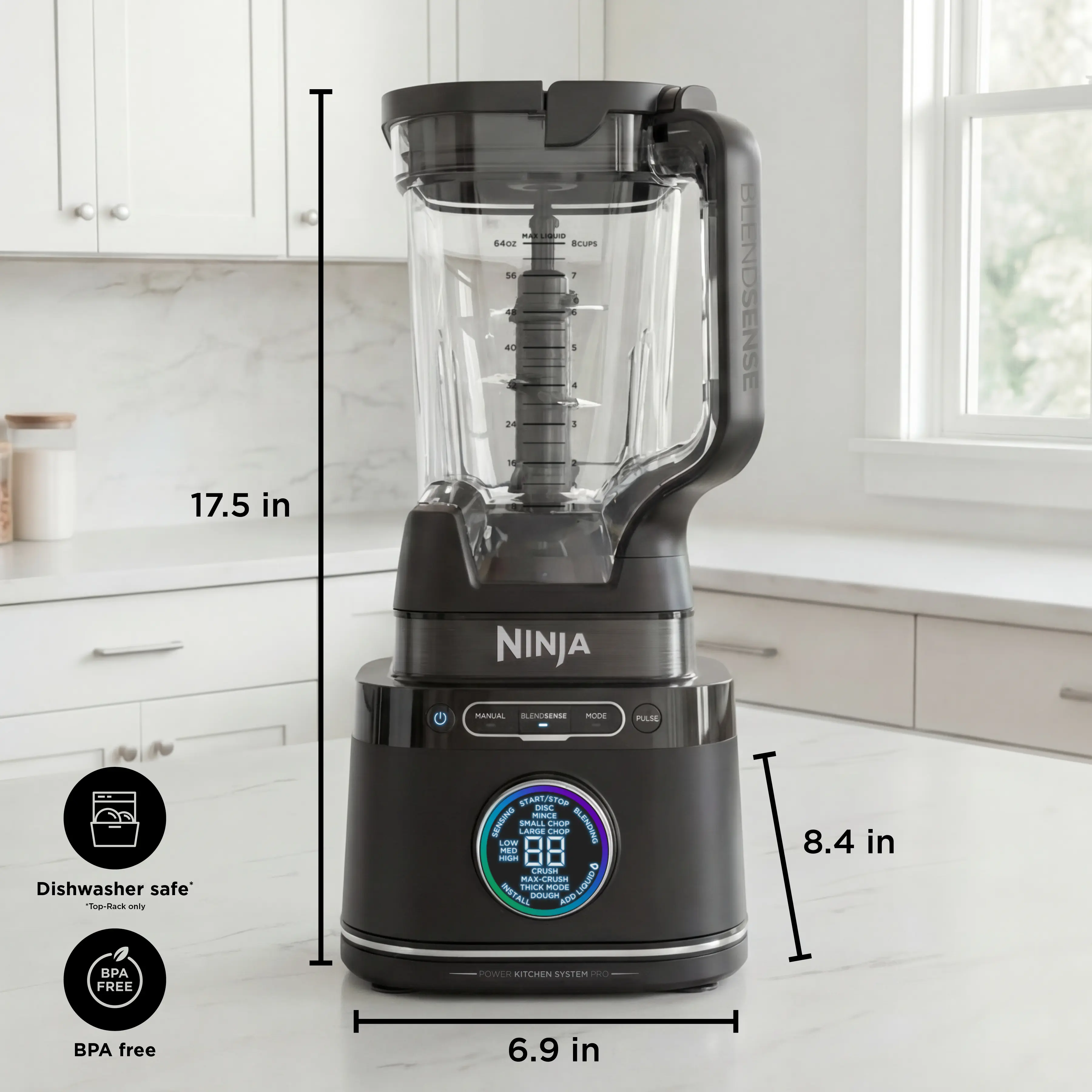 Ninja Detect Kitchen System Power Blender + Food Processor Pro Ninja Detect Kitchen System Power Blender + Food Processor Pro