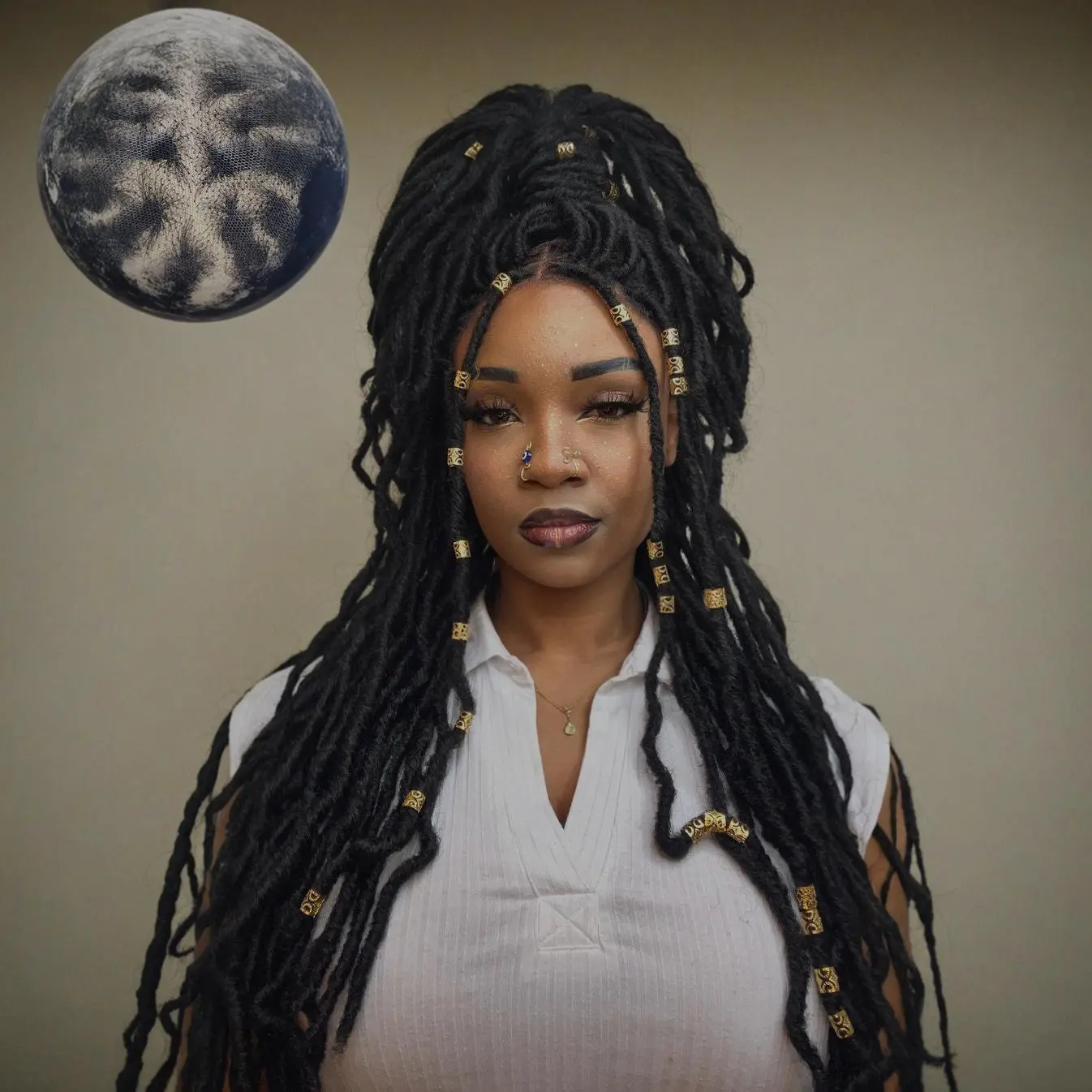 30" Boho Goddess Faux Locs Wig
