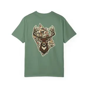 Camo Deer Head T-shirt