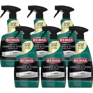 24 oz. Granite and Stone Disinfectant Countertop Cleaner and Countertop Polish Spray (6-Pack)