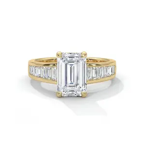 Channel Setting Engagement Ring